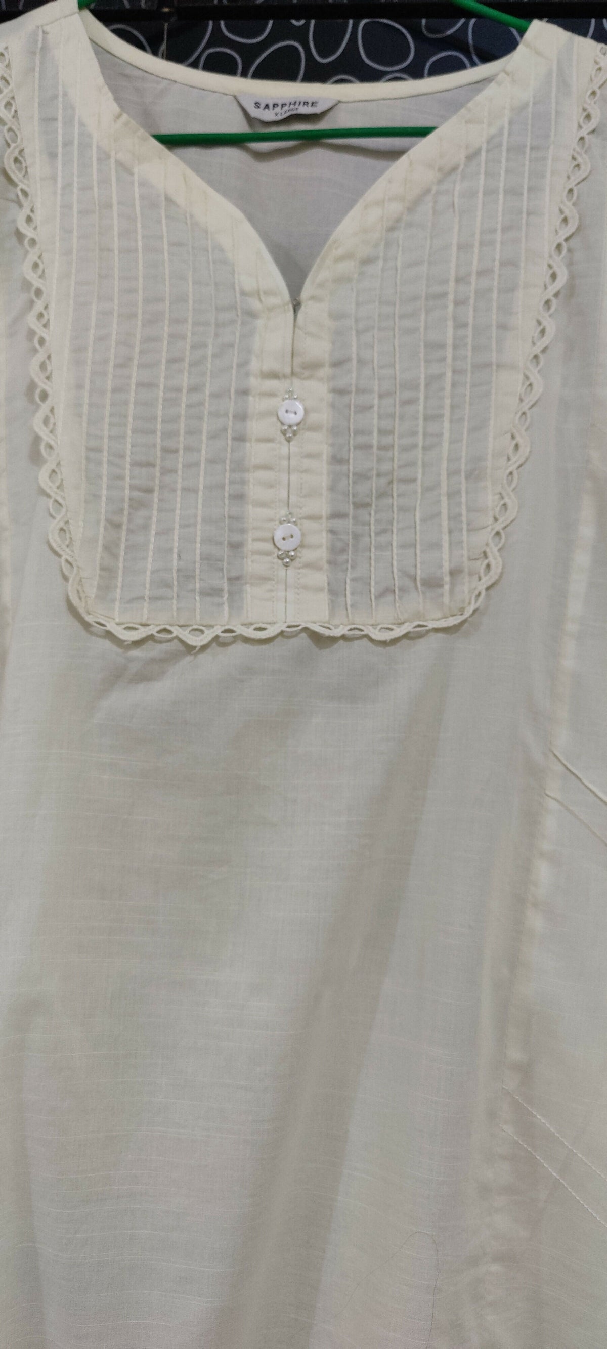 Sapphire | Women Branded Kurta | Light Yellow | XLarge | New