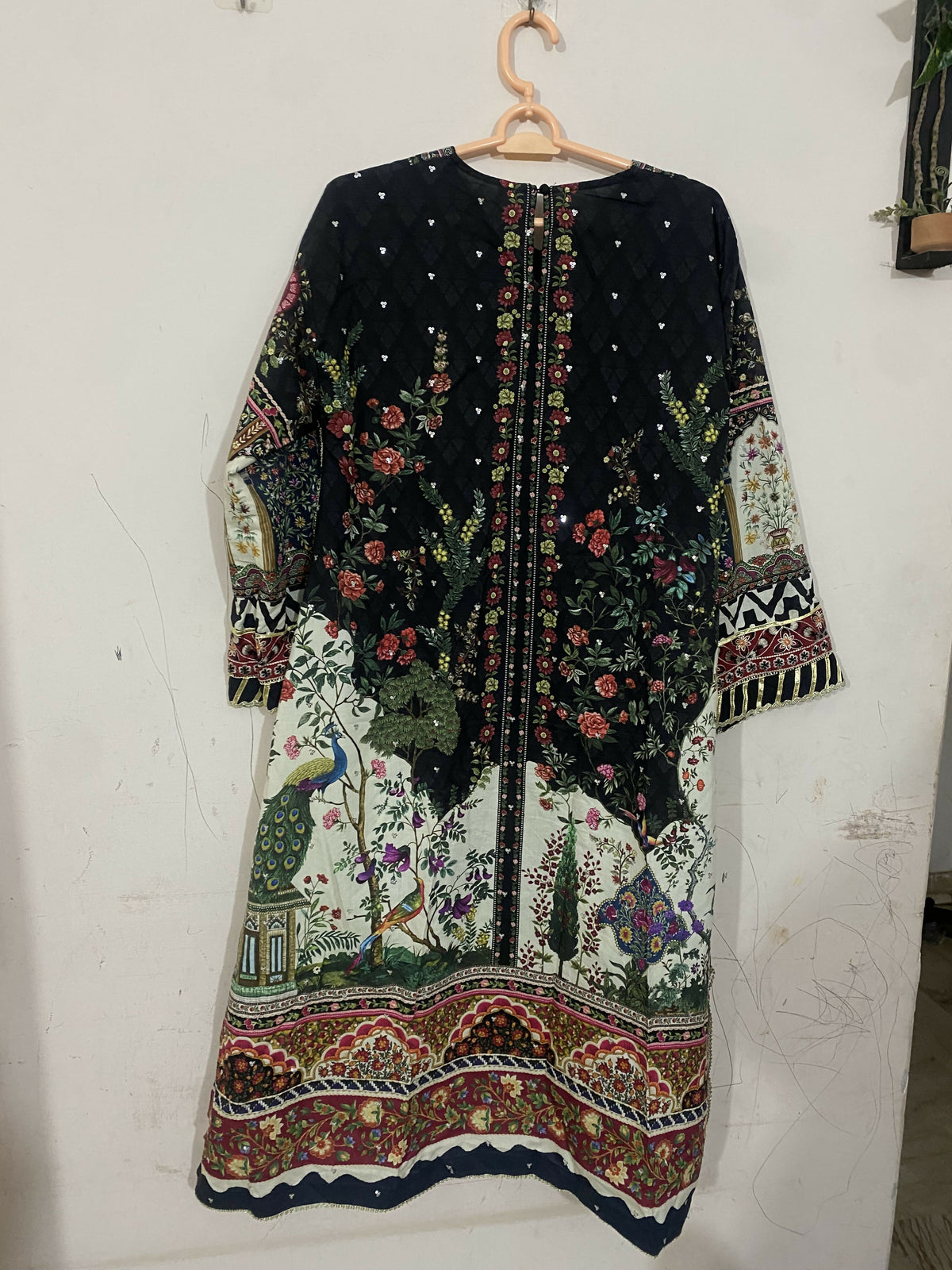 Ethnc | Women Branded Kurta | Black | Small | Worn Once