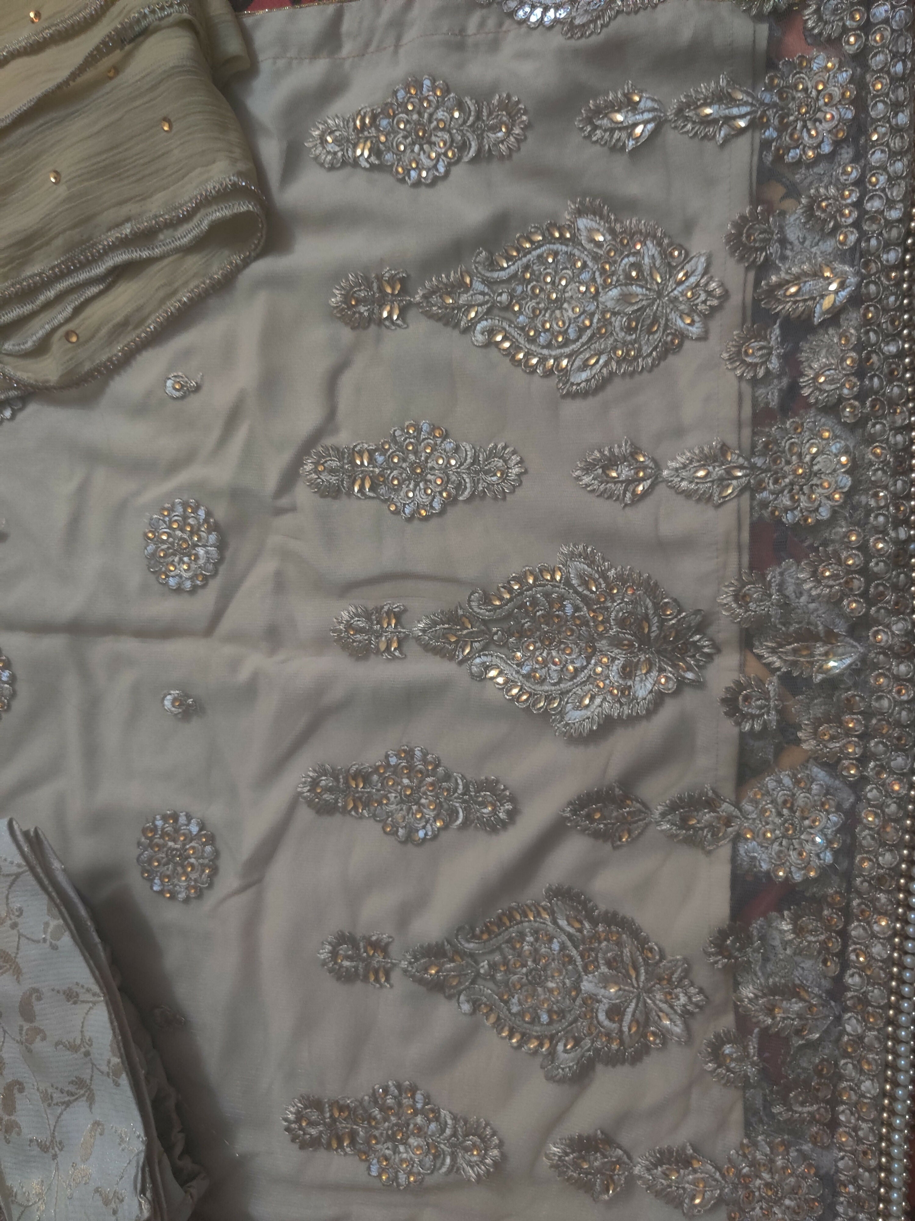 Beautiful 3 PC Suit | Women Locally Made Formals | X Large | Worn Once