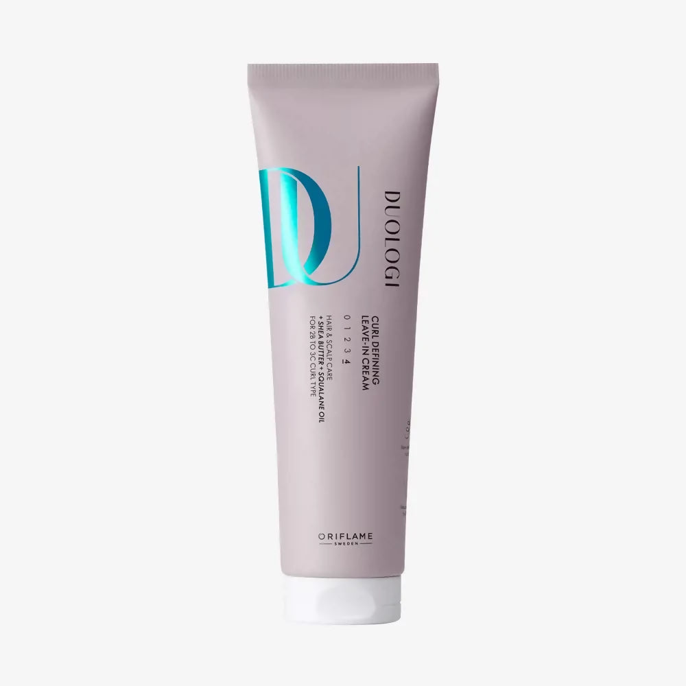 Oriflame | Duologi Curl Defining Leave-In Cream | Women Beauty Haircare | Brand New