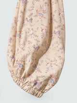 Tea Pink Floral Printed Frock | Women Frocks & Maxis | Large | Worn Once