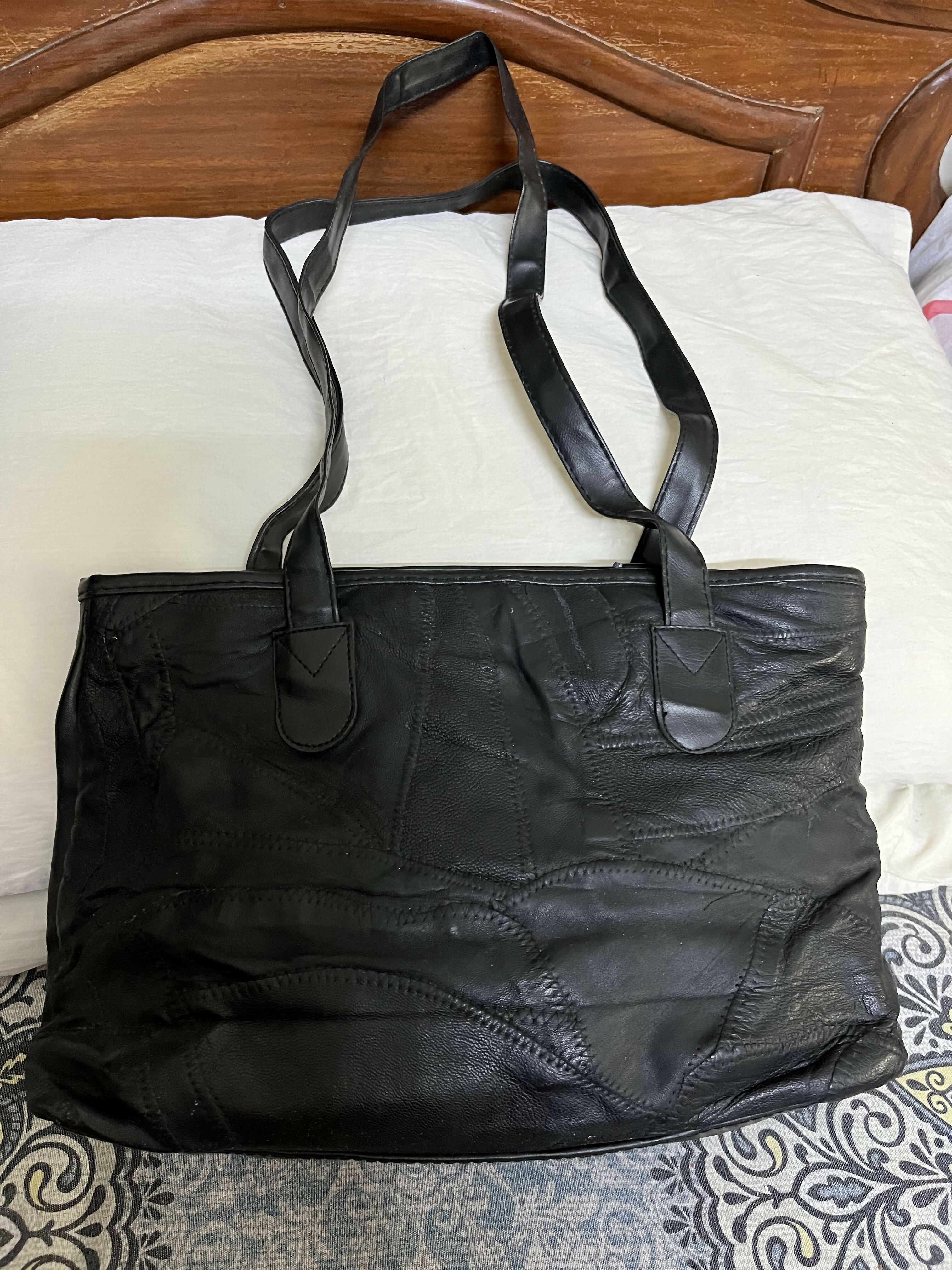 Imported from UK | Black Leather Bag | Women Bags | Preloved