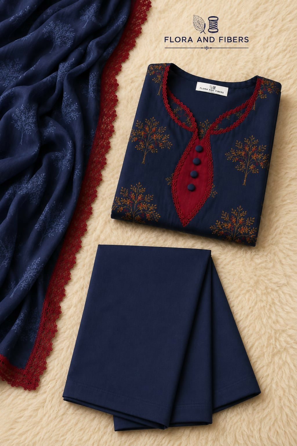 3 Piece Embroidered Dress | Women Locally Made Kurta | All Sizes | Brand New