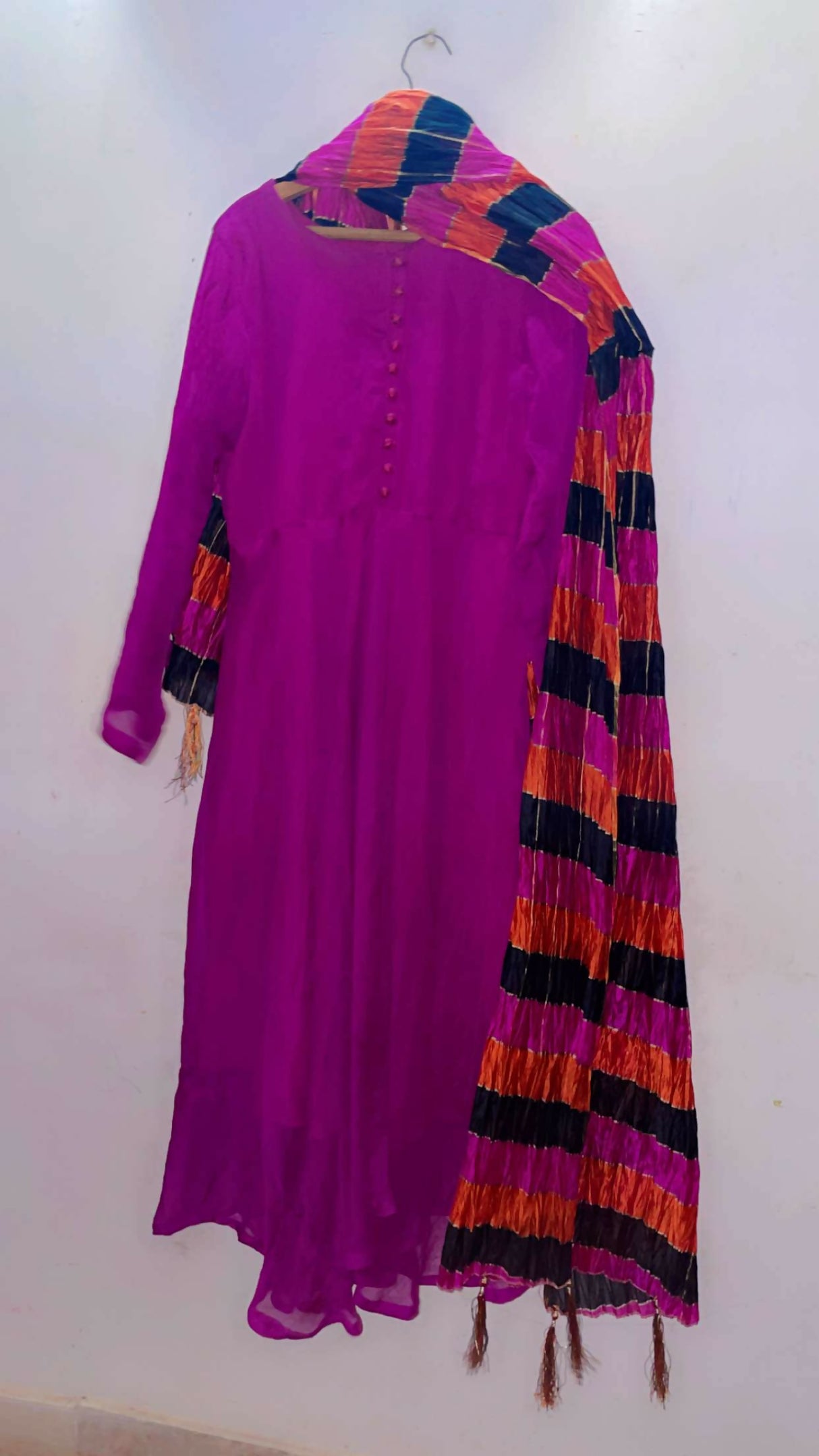 Purple Frock| Women Frocks & Maxis | Medium | Preloved