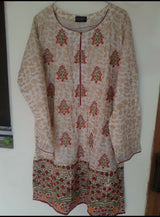 Bonanza Satrangi | Women Branded Kurta | Large | Preloved