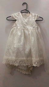 White Net Frock | Girls Skirts & Dresses | Size: 2 to 3Yrs | Preloved