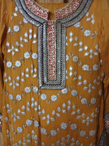 Yellow Mayoun Shirt | Women Locally Made Formals | Small | Preloved