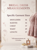 Stunning Mauve Bridal Dress | Women Bridals | Small | Worn Once