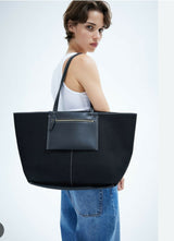 H&M Leather Bag | Women Bags | XLarge | New