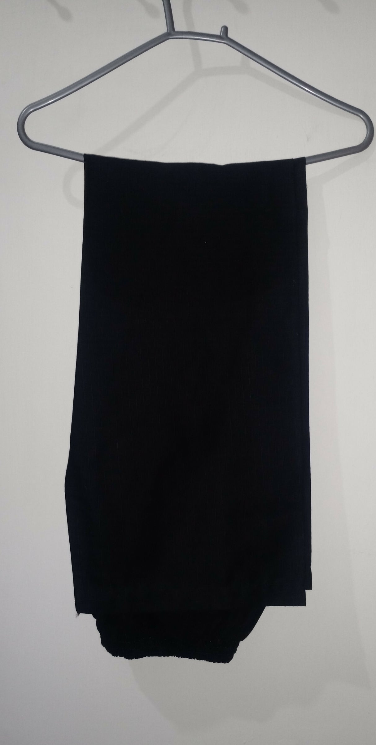 Black Winter Cotton Embroidered Dress | Women Locally Made Kurta | Medium | Worn Once