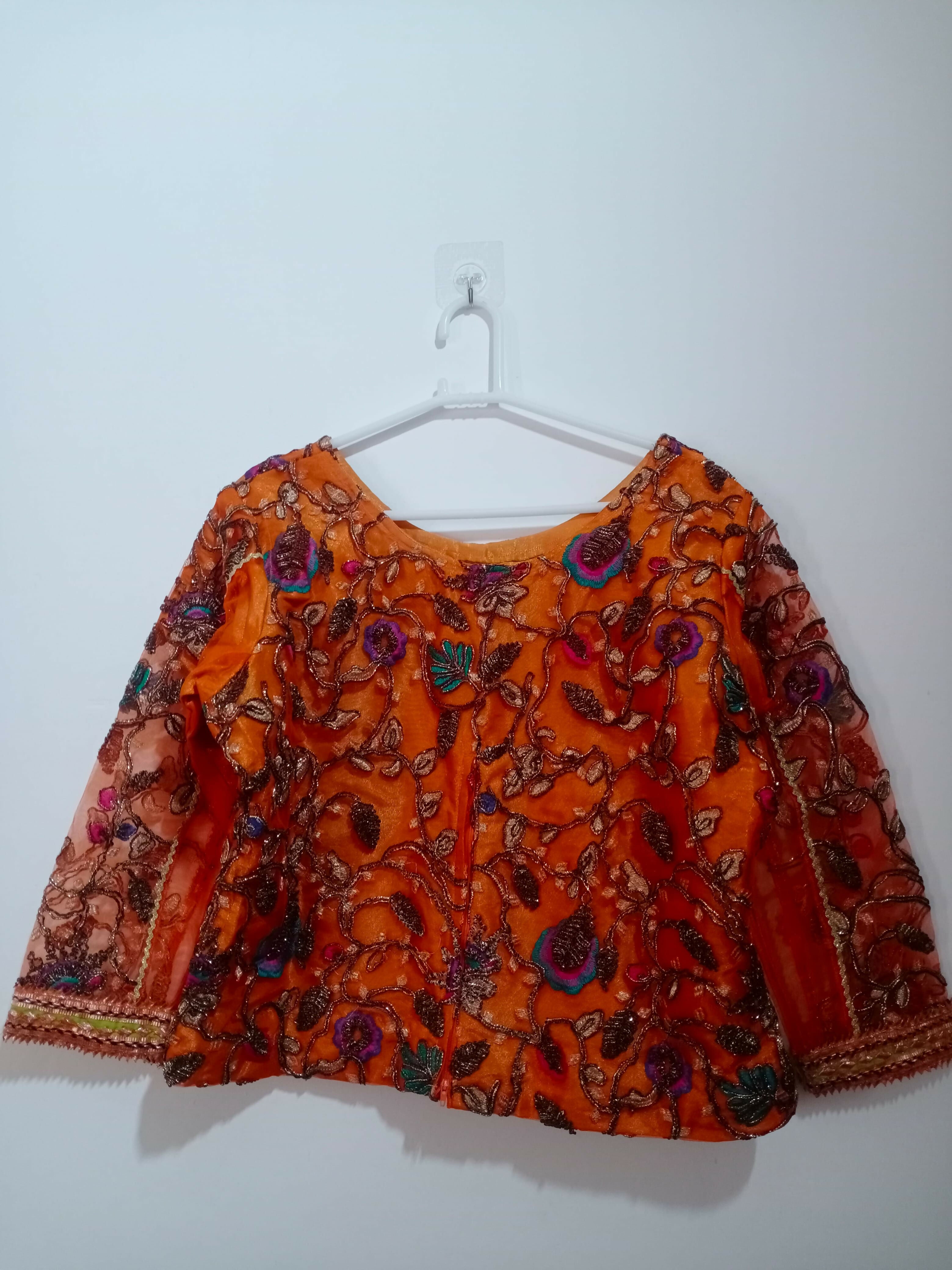 Multi chiffon Lehanga choli | Women Locally Made Formals | X Large | Preloved