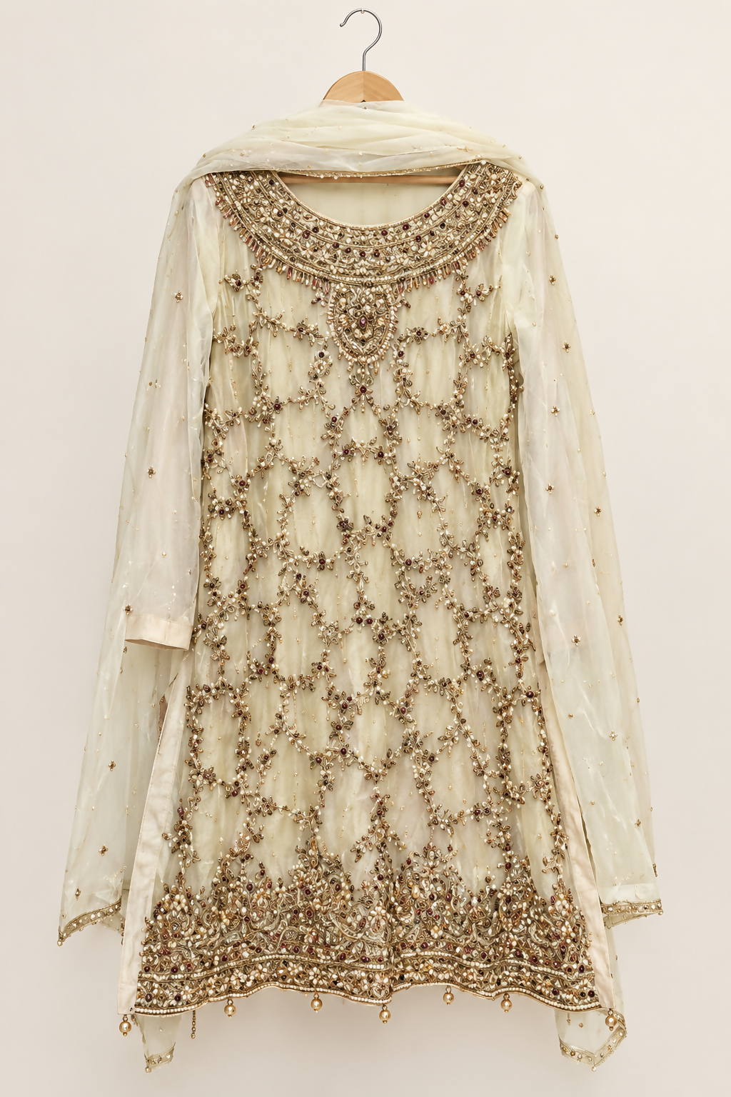 Pista & Copper Heavy Formals | Women Locally Made Formals | Small | Preloved