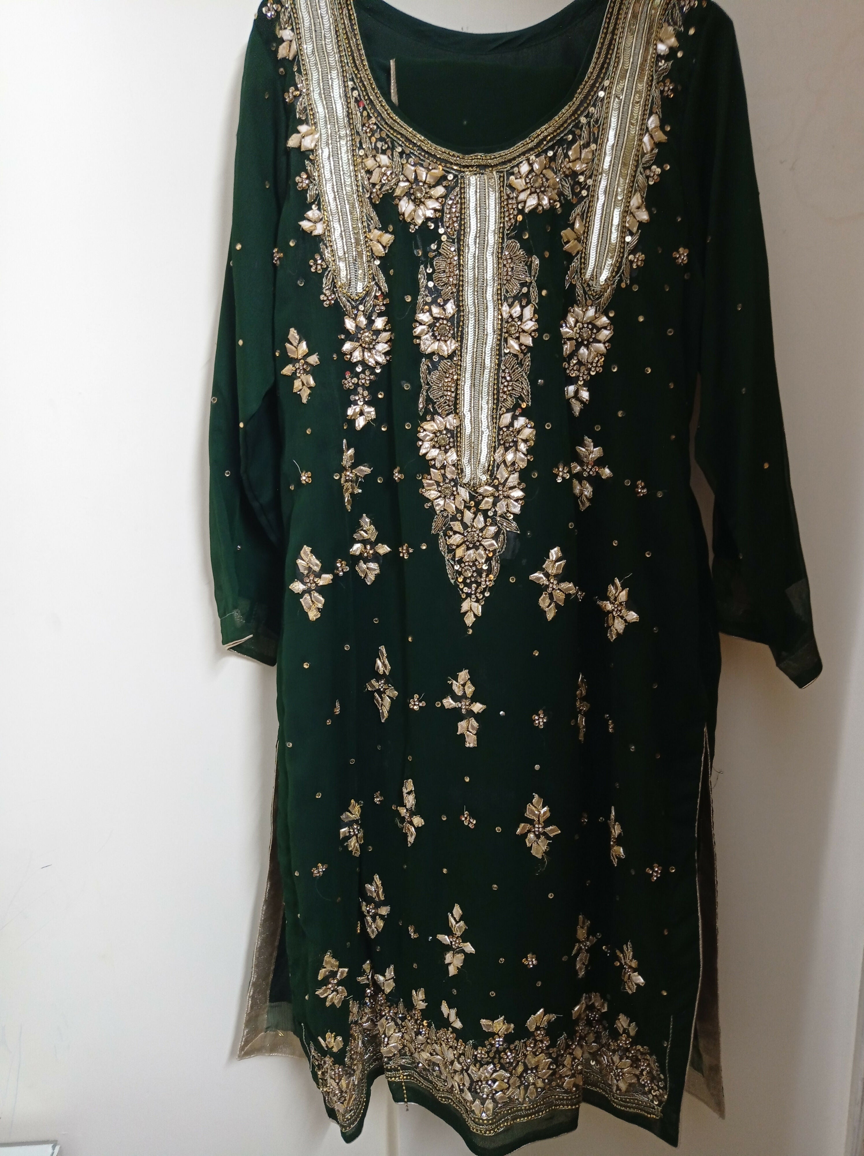 Bottle Green Formal Suit | Women Locally Made Formals | Medium | New