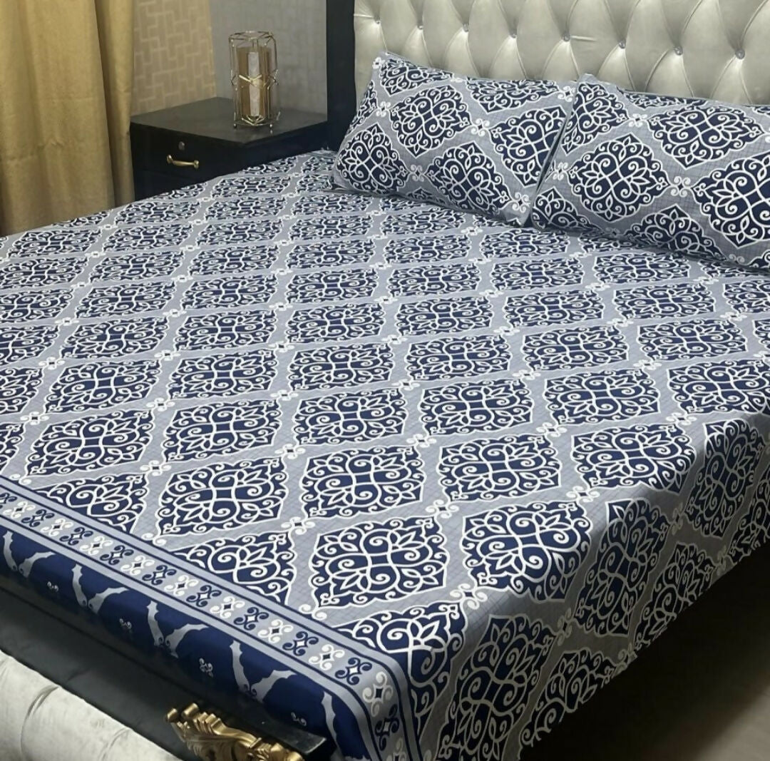 Cotton Double Bedsheets | For Your Home | Home & Decor | Size: 89/92 | Brand New