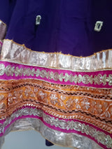 Multi chiffon Lehnga choli | Women Locally Made Formals | X Large | Preloved