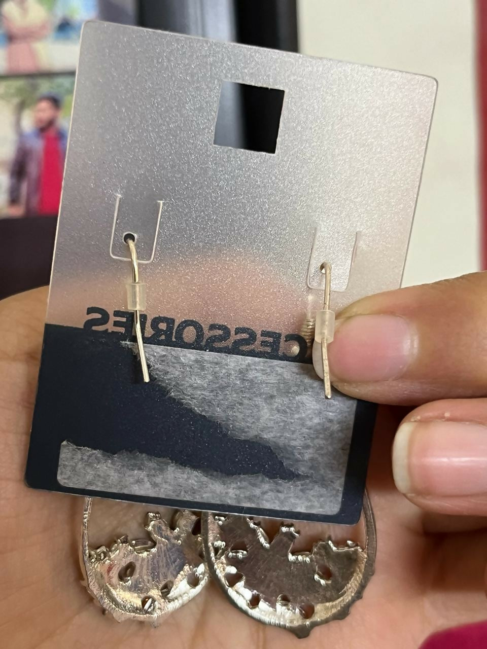 Imported From USA | Champion Gold Metallic Earrings | Women Jewelry | New