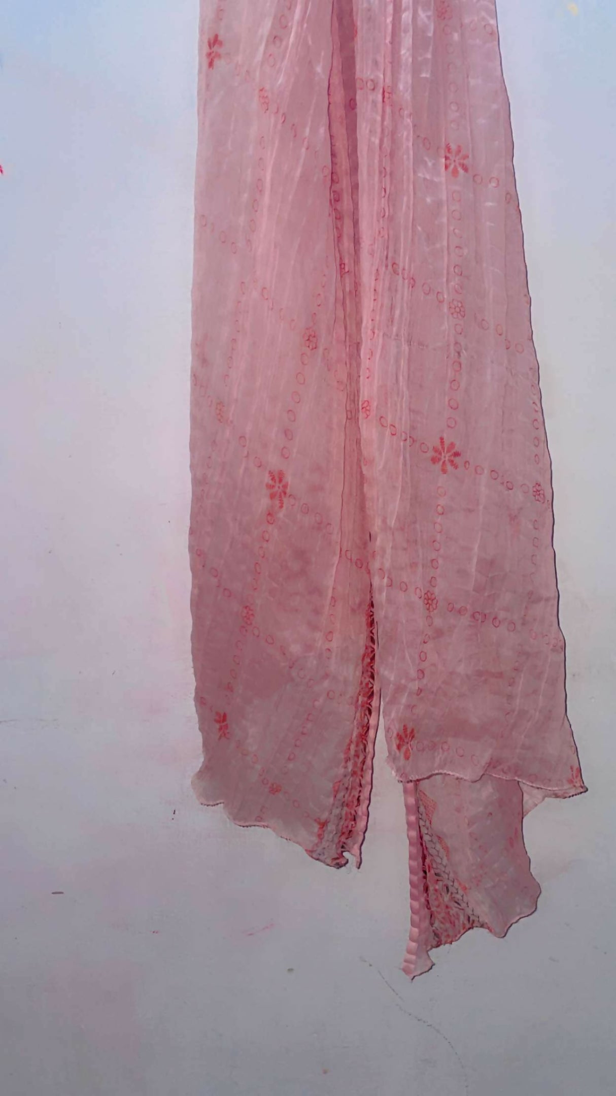 Pink Printed Stylish Chnri Dupatta | Women Accessories | Duppatas & Shawls | Standard | Preloved