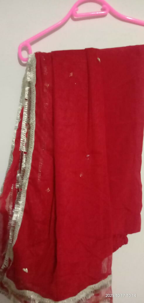 Red Beautiful Baraat Lehnga | Women Bridals | Medium | Worn Once