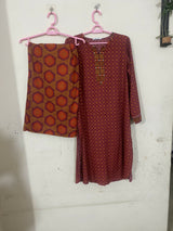 Generation | Women Branded Kurta | Size: 14 | Maroon | Preloved