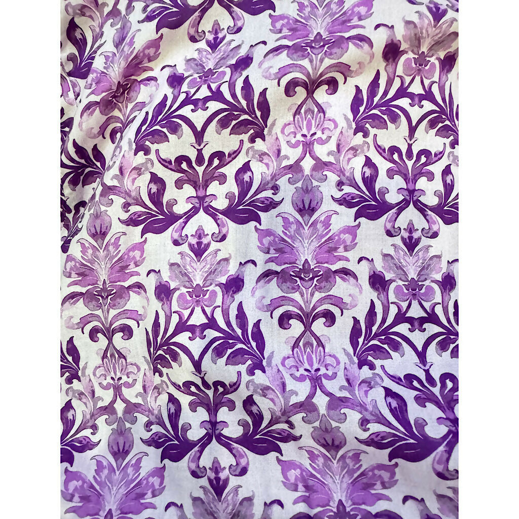 Embroided lawn 3Pcs | Women Locally Made Kurta | Medium | Purple | Brand New