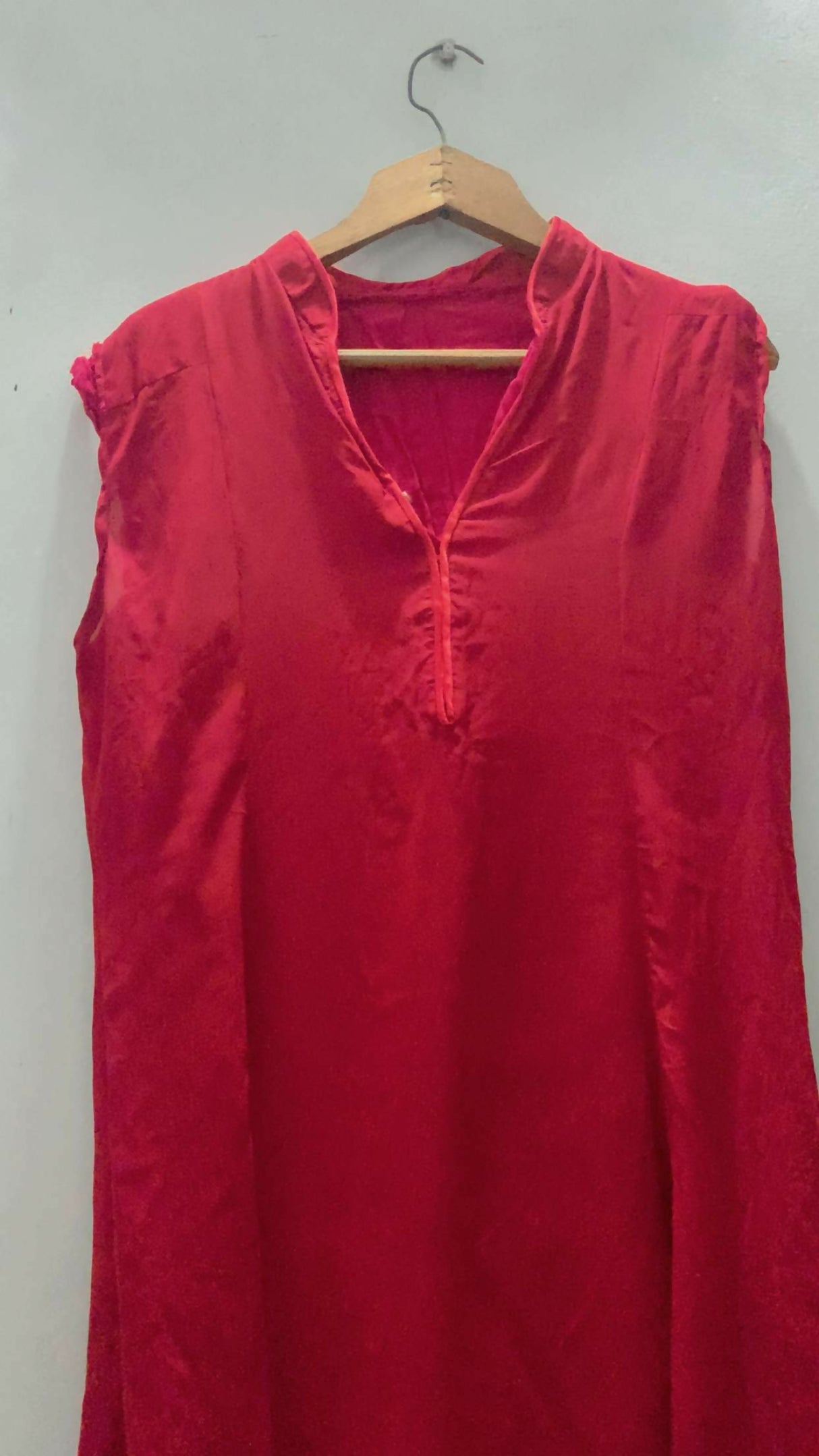 Sleeveless A line Shirt | Women Locally Made Kurta | Small | Preloved