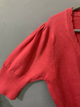 Women Red Top | Women Tops & Shirts | Medium | Worn Once
