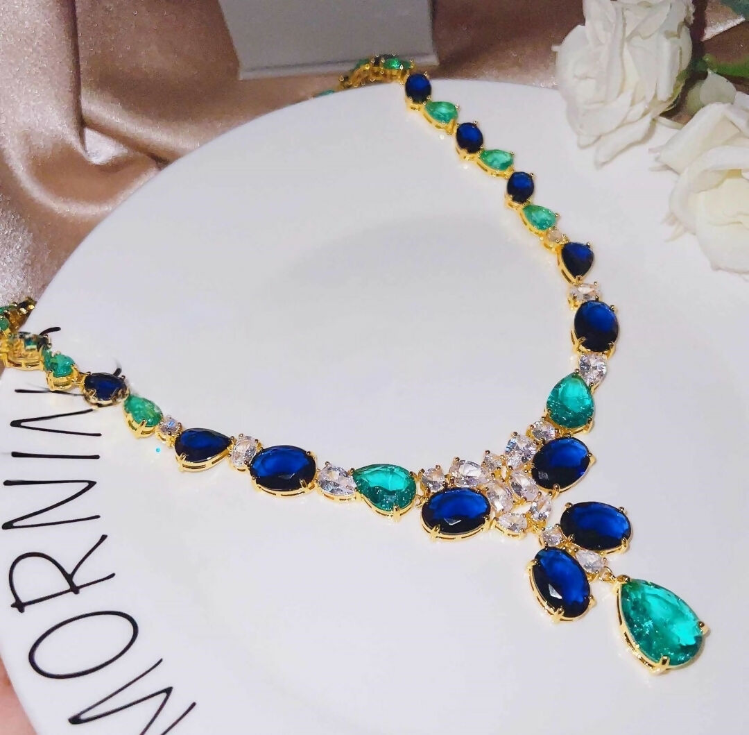 Oval Tear Necklace-00104 | Women Jewelry | Necklaces & Pendants | Brand New