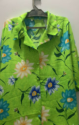 Green Western Top | Women Tops & Shirts | Large | Preloved