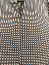 Brown Printed Front Open Abaya | Women Accessories | Large | Brand New