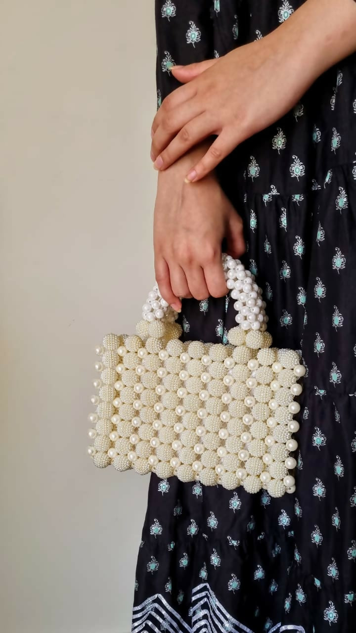 Pearl Beaded Bag | Brand New | Pearls Bag