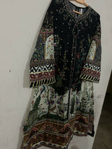 Ethnc | Women Branded Kurta | Black | Small | Worn Once