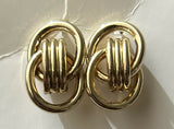Golden Earrings | Women Jewelry | Earrings | Small | Worn Once
