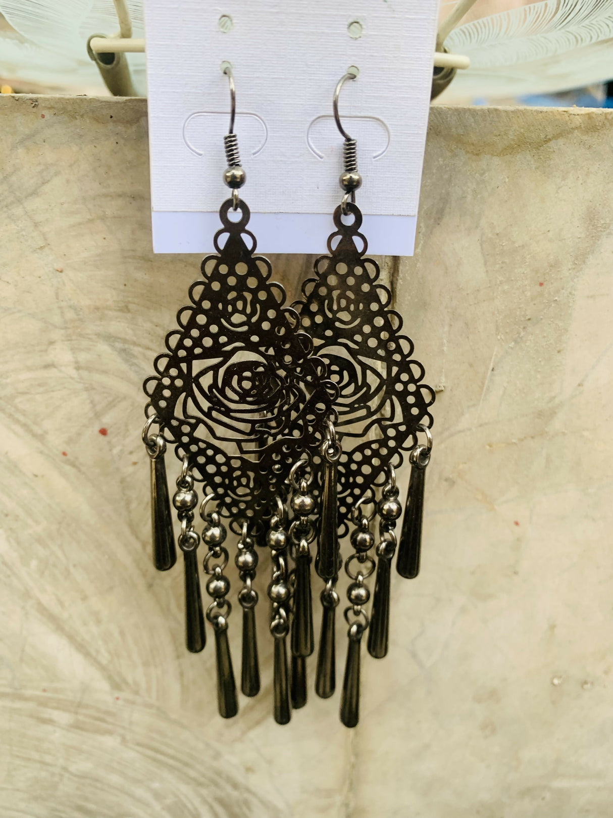 Black Earrings | Women Jewelry | Small | New
