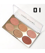 Buy Miss Rose 6 color blush (new) in Pakistan