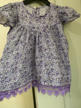 Baby Girl Purple Frock | Girl Skirts & Dresses | 6–12 Months | Worn Once