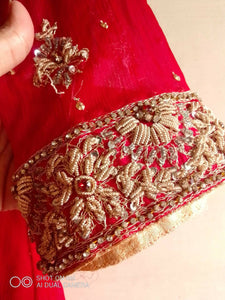 Stunning Heavily Embroided Bridal Suit | Women Bridals | Medium | Worn Once