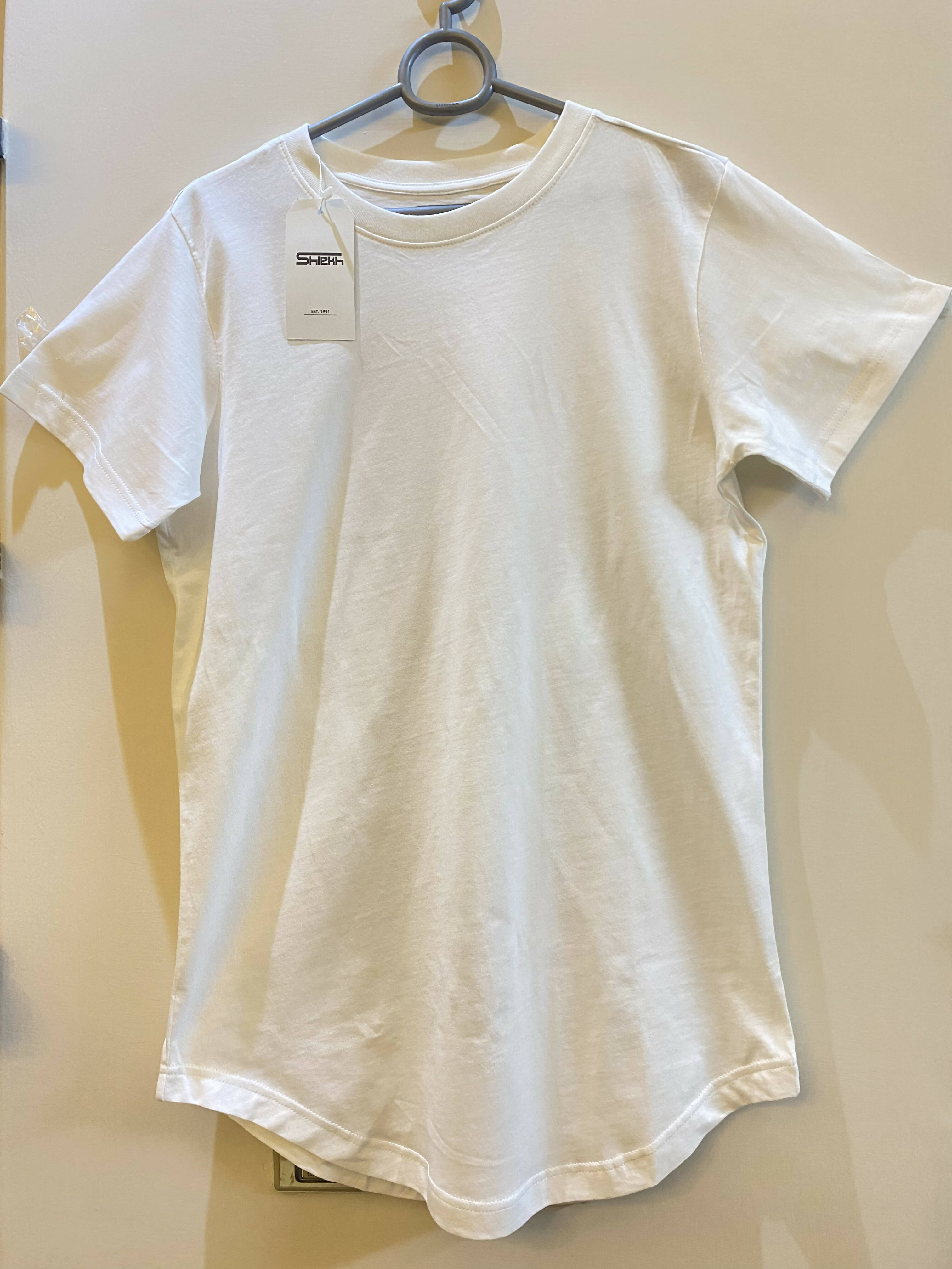 Basic white unisex T-shirt ( Size: S ) | Women Tops & Shirts | Brand New With Tags