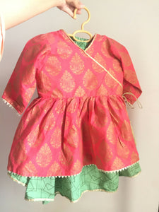 Kids 2 pcs frok and sharara | Girls Shalwar Kameez | Size 3 yr | New