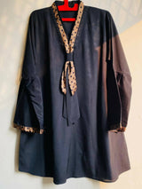 Black Kurta | Women Locally Made Kurta | Medium | Worn Once