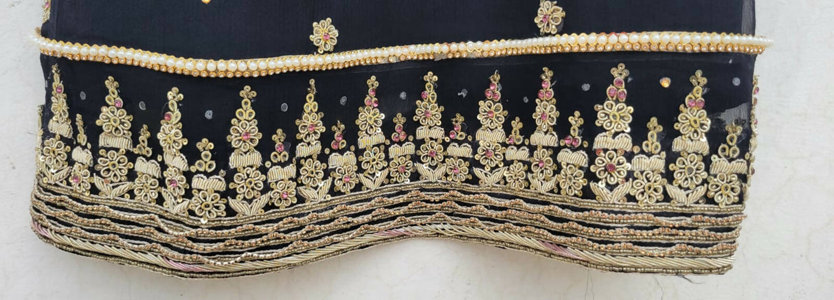 Black Embellished Suit | Women Locally Made Formals | Small | Worn Once