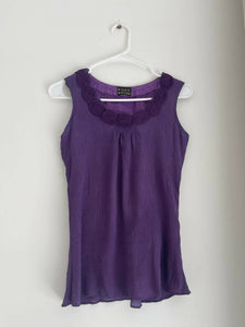 Purple Top | Women Tops & T-Shirts | Small | Preloved