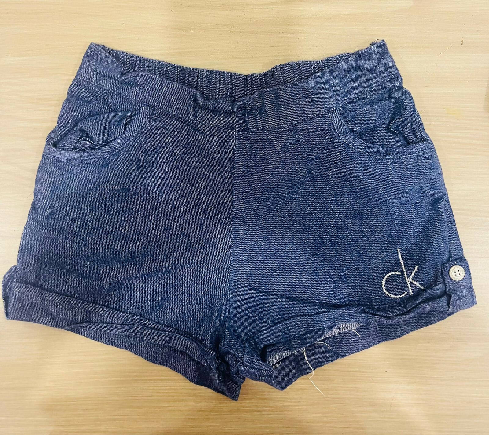 Calvin Klein Jeans | Blue Shorts Size 6yr | Girls Bottoms | Preloved