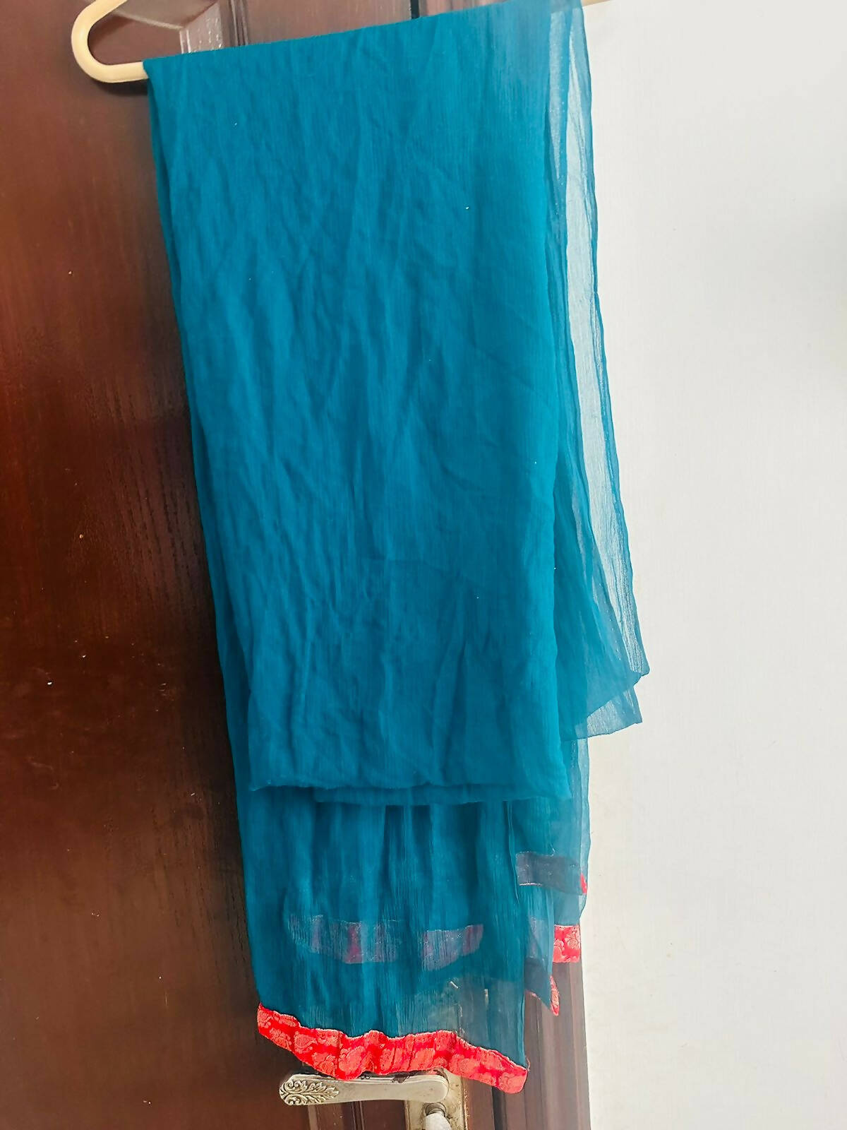 Stylish Chiffon Long Frock | Women Froks & Maxis | Medium | Worn Once