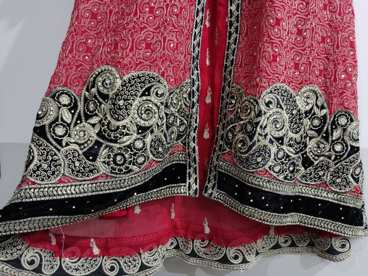 Red Frock Fancy Suit | Women Frocks & Maxis | Small | Worn Once