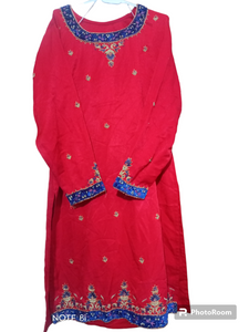 Embroided Suit | Women Locally Made Kurta | Medium | Worn Once