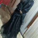 Black Elegant Maxi | Women Frocks & Maxis | Small | Worn Once