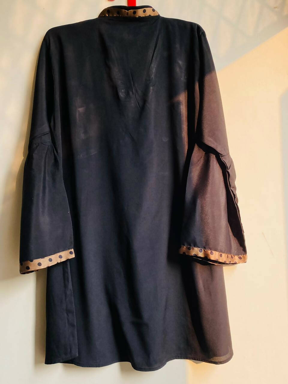 Black Kurta | Women Locally Made Kurta | Medium | Worn Once