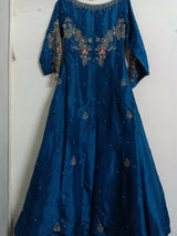 Zinc embroidered maxi | Women Frocks & Maxis | X Small | Worn Once