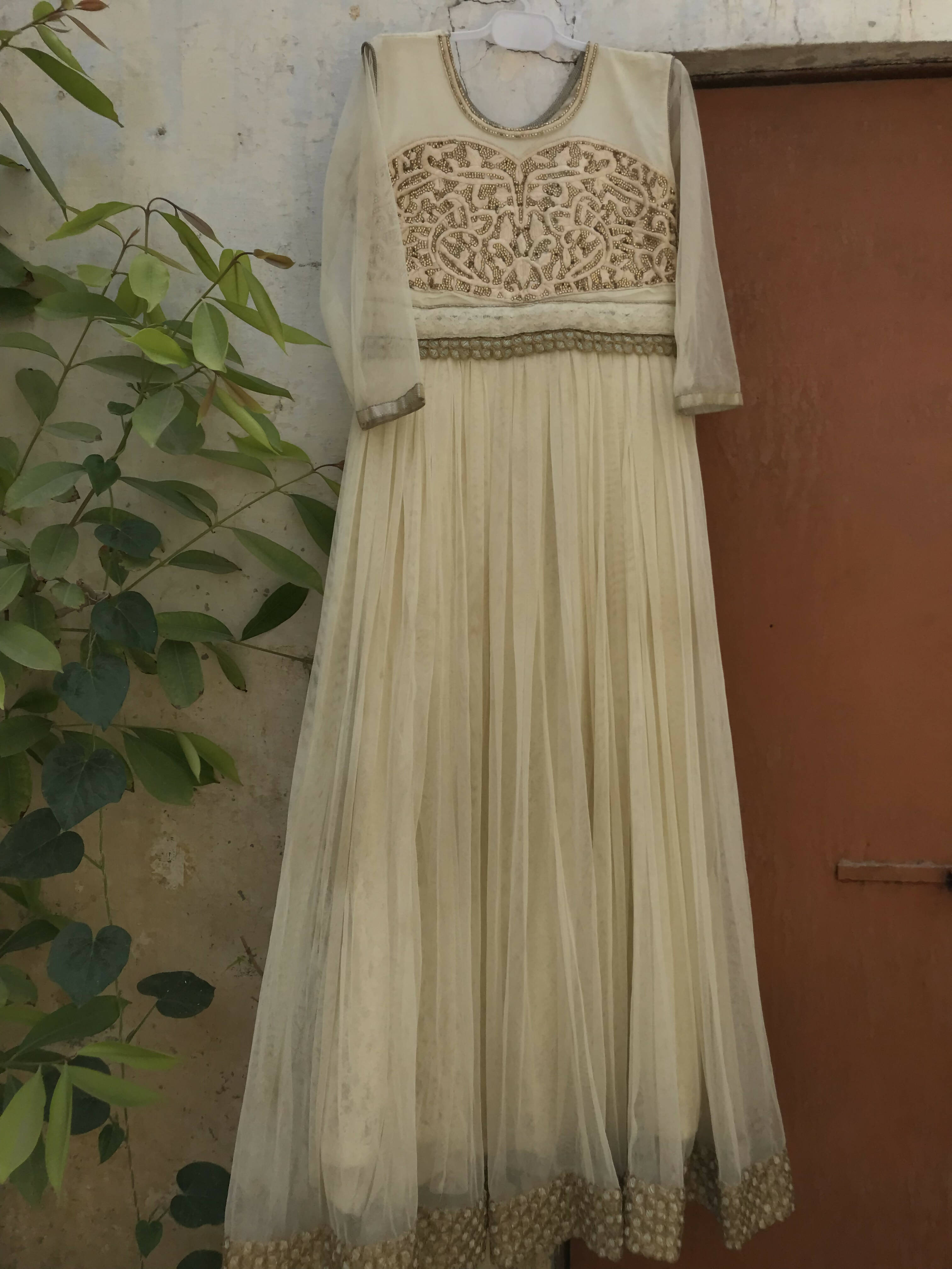 Beige formal wear | Women Formals | Preloved