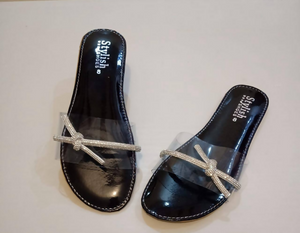 Woman Black Flat Footwear ( Different Sizes Available )| Women Shoes | New